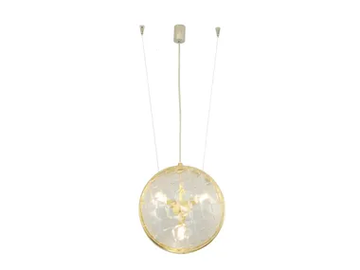 MACARON PENDANT VERTICAL 30 - LED brass pendant lamp by Patinas Lighting - view 2